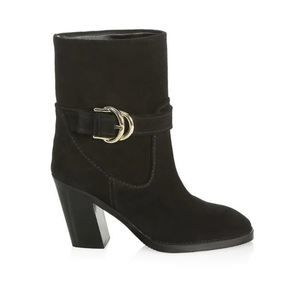 NEW Stuart Weitzman Virgo Suede Ankle Boots Size 8M